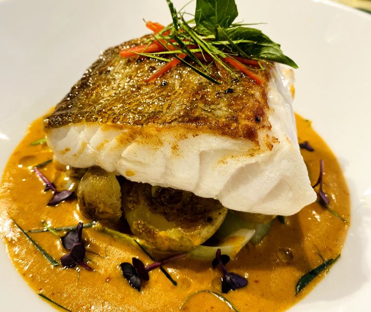 Thai Style Cod Loin Panang Curry